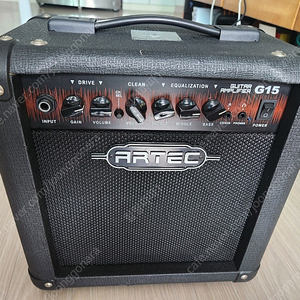 Artec G15 기타앰프입니다