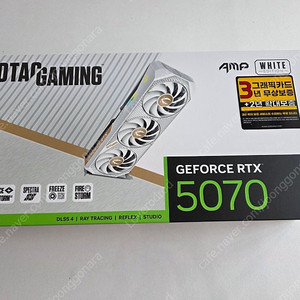 ZOTAC RTX 5070 AMP 그래픽카드 미개봉