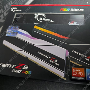 G.Skill Trident Z5 NEO RGB DDR5 64GB 6000Mhz CL36 (지스킬) 판매합니다.
