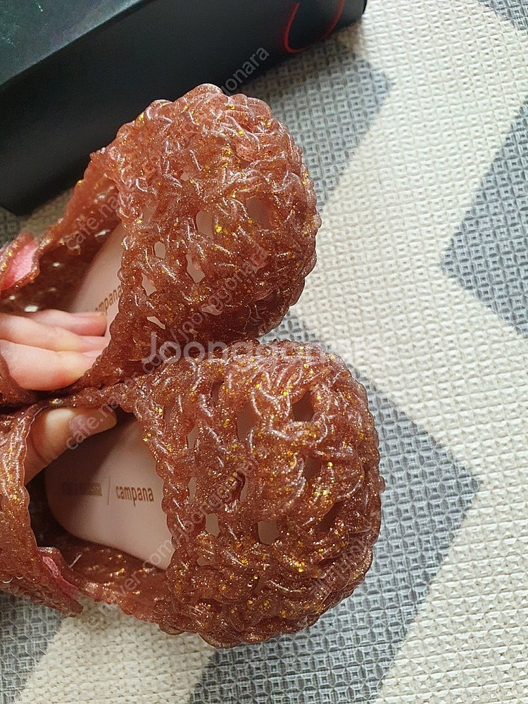 미니멜리사 핑크 글리터--1