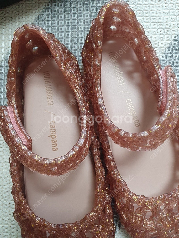 미니멜리사 핑크 글리터--2