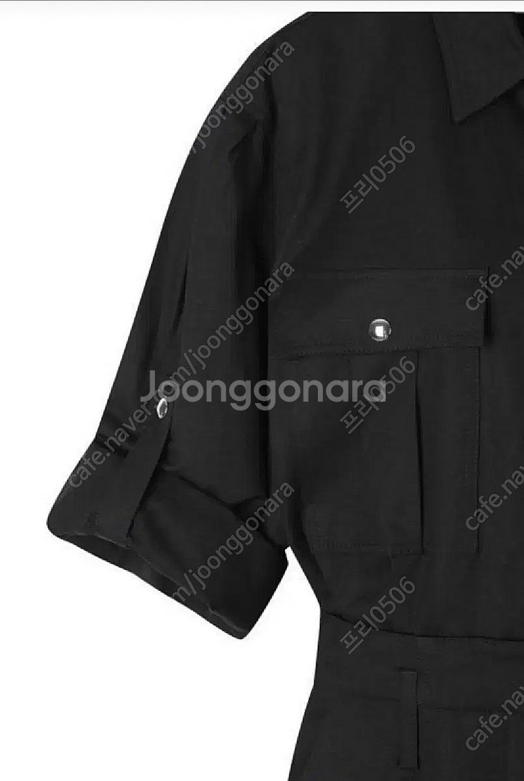 이로 IRO 22FW 블랙 점프 슈트 38사이즈--2