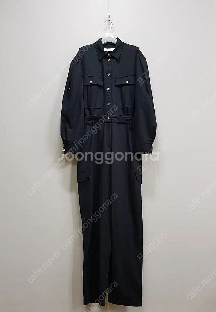 이로 IRO 22FW 블랙 점프 슈트 38사이즈--3