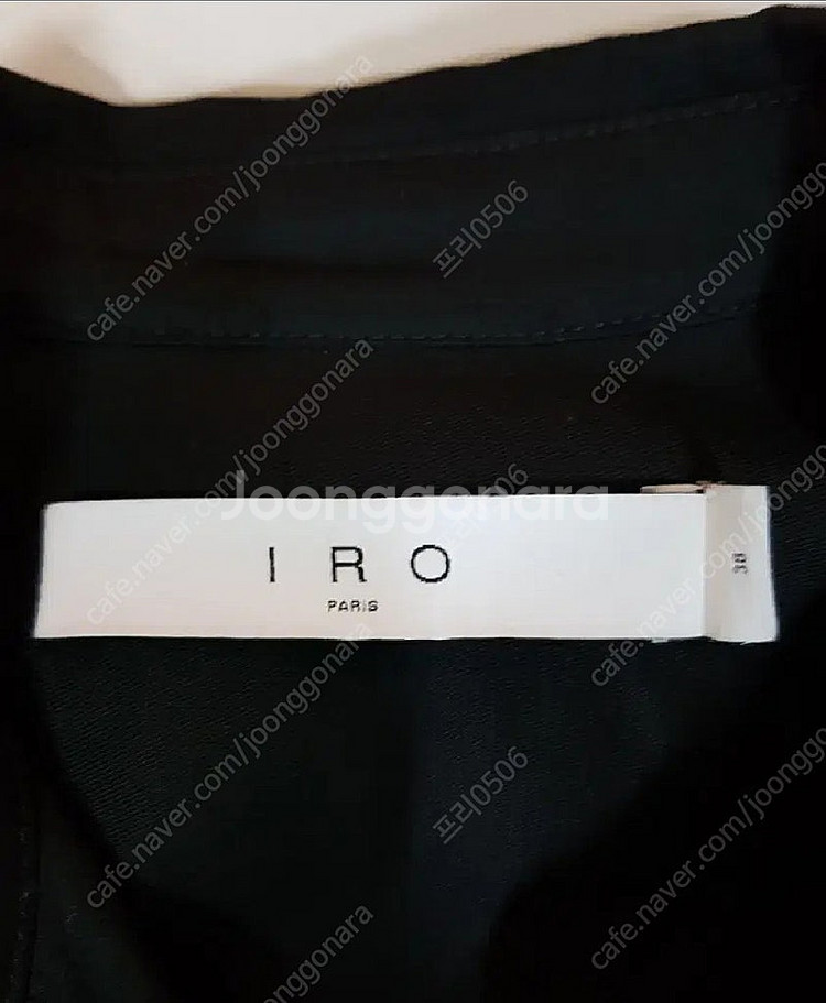 이로 IRO 22FW 블랙 점프 슈트 38사이즈--9