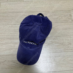 프라이노크 코듀로이 캡 네이비