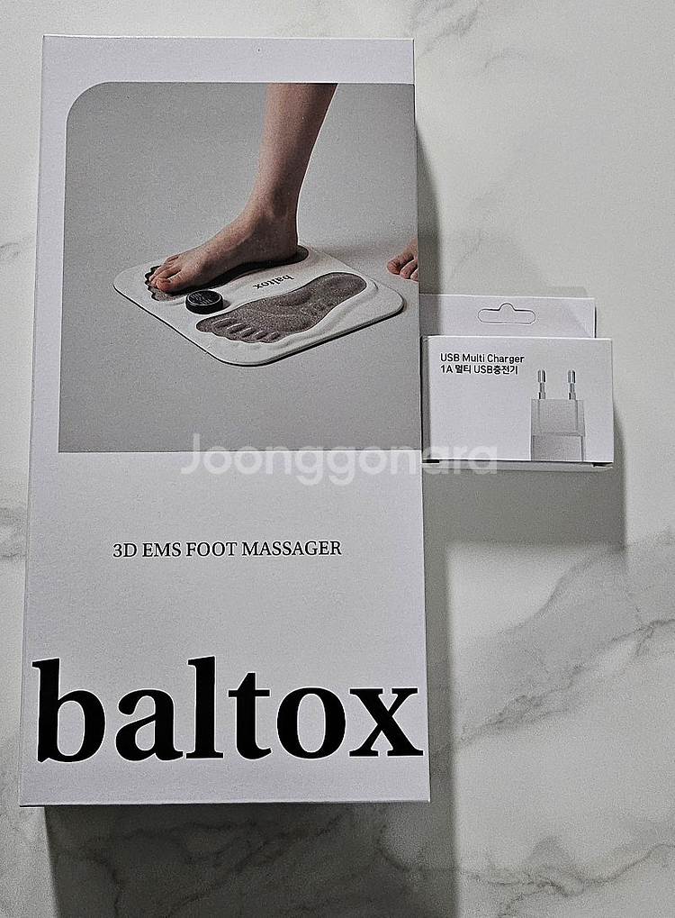 발톡스 EMS 발마사지기 + 충전어댑터--0