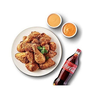 굽네치킨 고추바사삭+콜라1.25L 쿠폰 판매합니다
