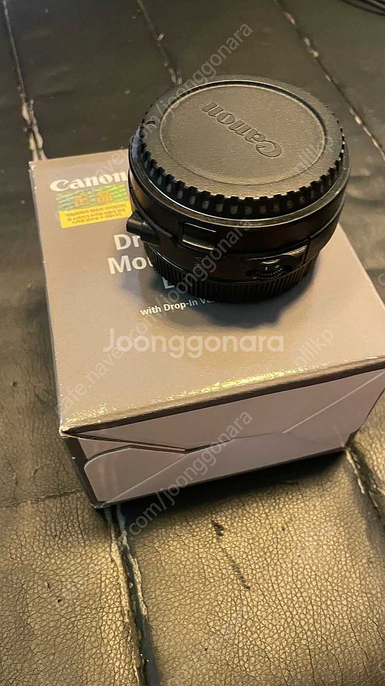캐논 드롭인 nd필터 어댑터 EF-RF--1