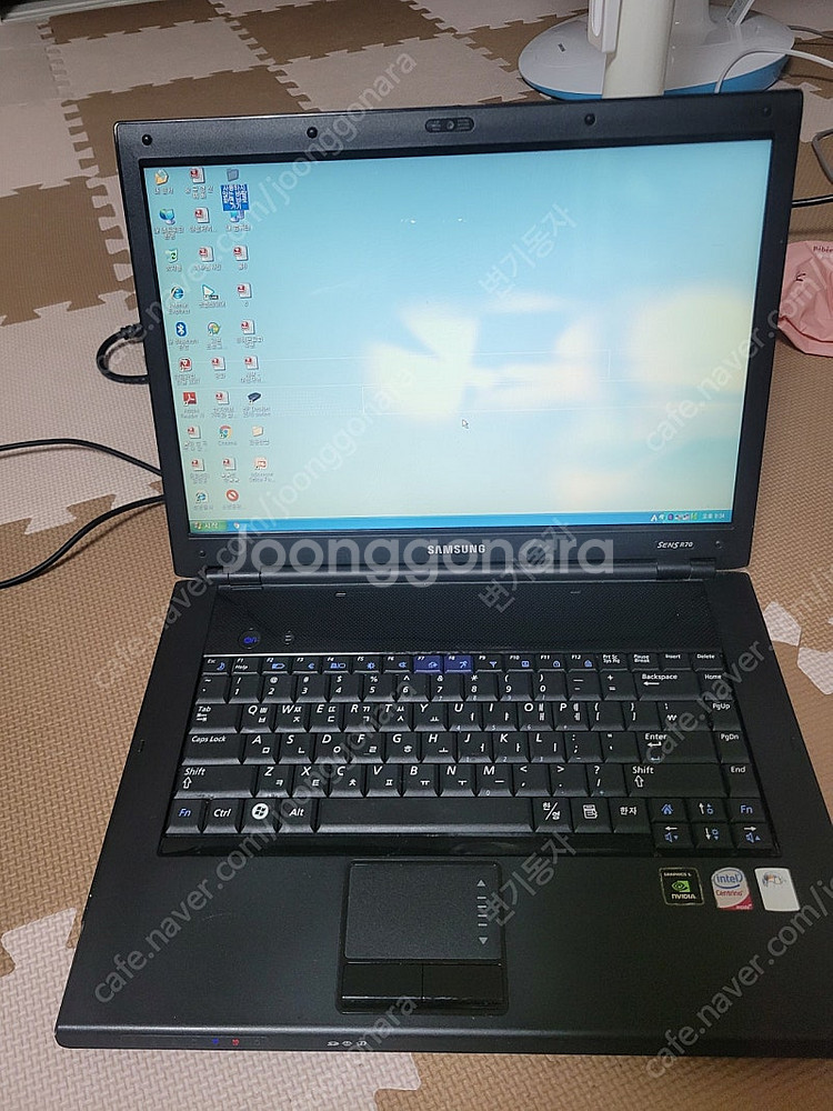 구형 노트북 삼성 sens r70--4