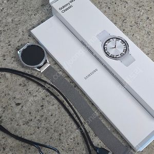 갤럭시워치 6 클래식 46mm 실버 (삼케플O)