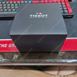 티쏫 씨스타 1000 파워매틱 80 40mm (블루)