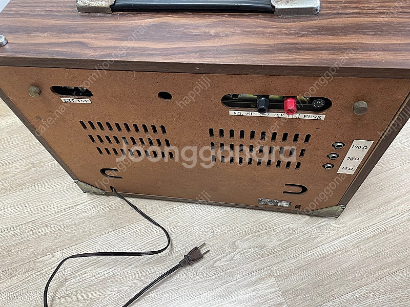 빈티지 합동 Electro 앰프 (작동됨 , 골동품 빈...--3