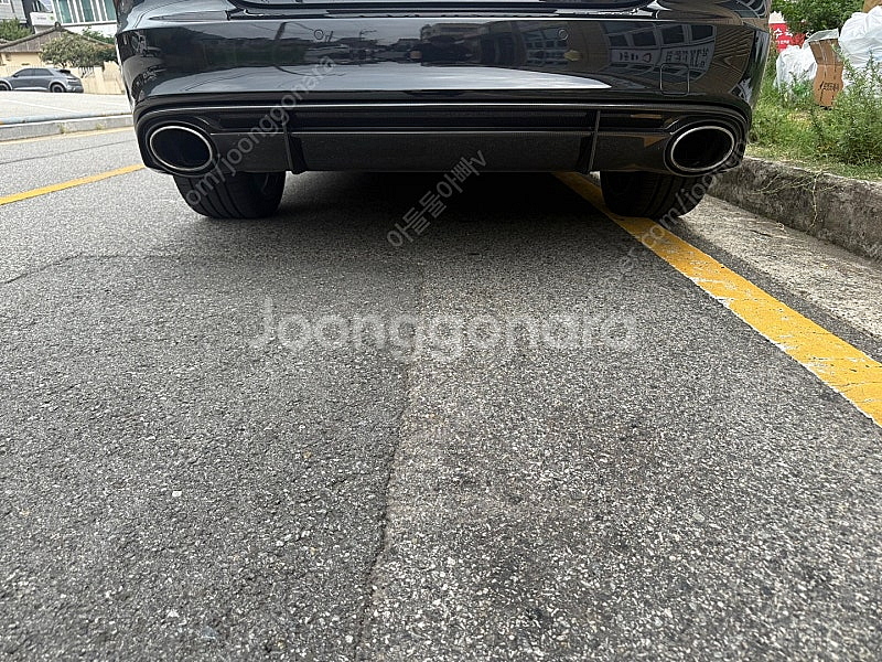 아우디rs7 1세대 전기형 후기형 머플러팁 판매합니다--0