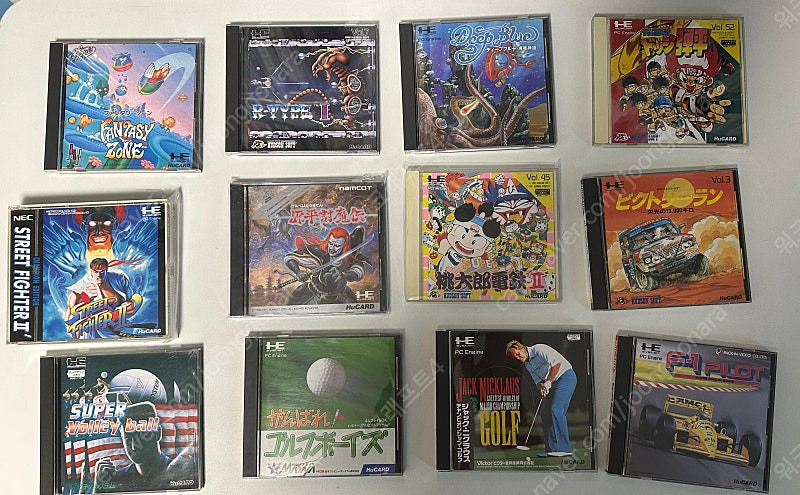 [NEO][PCE] 피시엔진 휴카드 & 메가시디 이미지