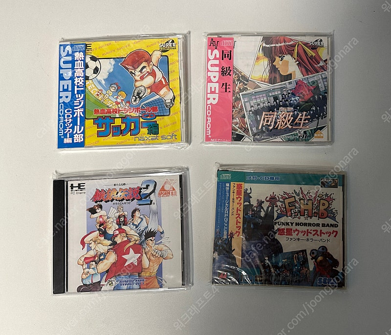 [NEO][PCE] 피시엔진 휴카드 & 메가시디 이미지