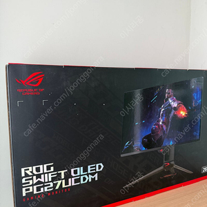 아수스 ROG SWIFT OLED PG27UCDM 판매 합니다