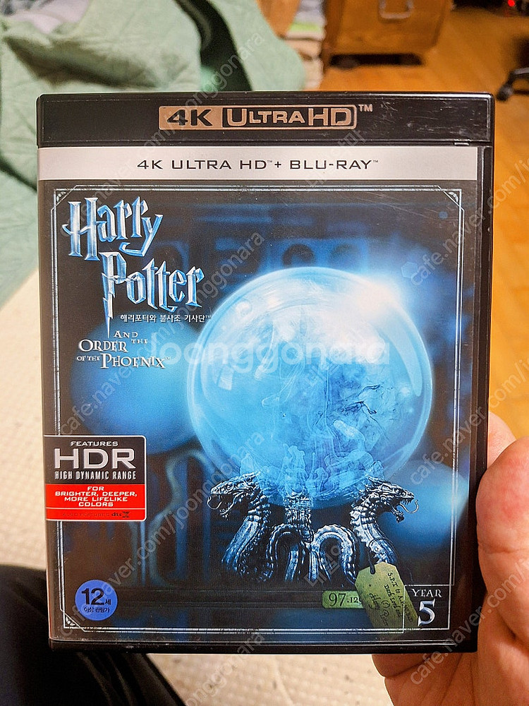 (가격재인하)4k UHD+블루레이 해리포터 불사조 기사...--0