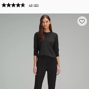 룰루레몬 스트레치 하이라이즈 조거 아시아핏 S