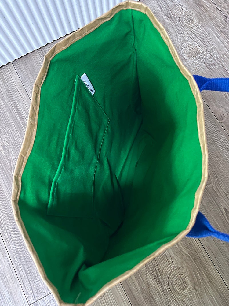 타이벡 크라프트 가방--1