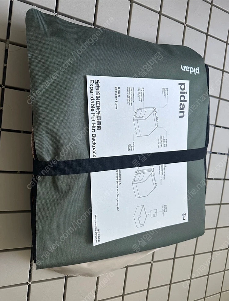 피단 확장형 하우스 백팩 이동장 이미지