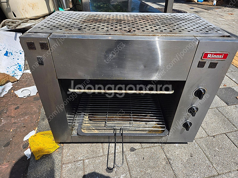 린나이 야끼바 가스그릴 업소용 상화식 구이기 3버너 R...--0