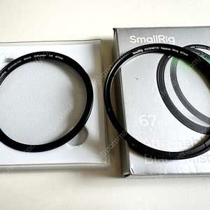 스몰리그 4583 마그네틱 블랙 미스트 필터 67mm + 마그네틱 캡