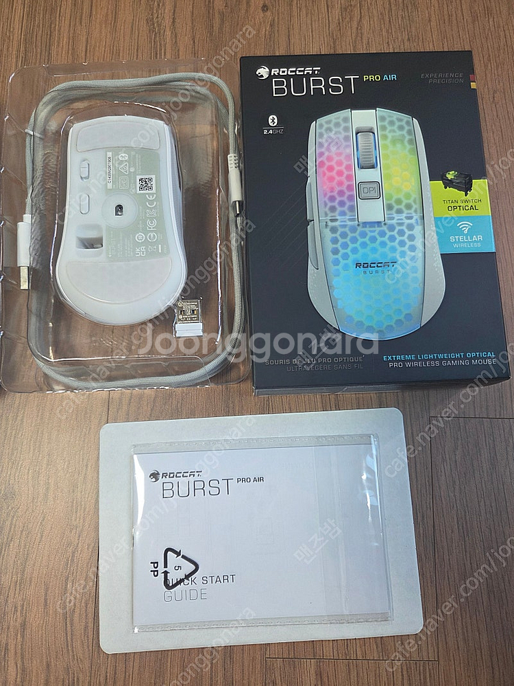로켓 버스트 프로에어 게이밍 마우스 Roccat Bur...--2
