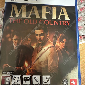 ps5 마피아 올드 컨트리 코드미사용 상태최상