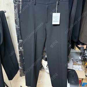 타임옴므 백 밴딩 와이드 팬츠