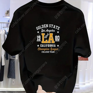 [새옷.만천원]LA 반팔 티셔츠 면티