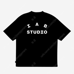 [새상품/미개봉] 아이앱 스튜디오 반팔 검정색 (black) XL 사이즈 팝니다.