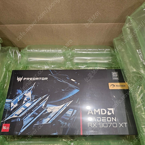 acer 프레데터 rx 9070xt 16g 그래픽카드 미개봉