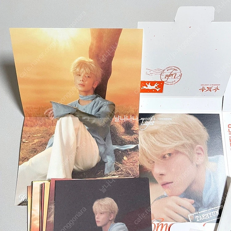 **CU반택포**태현풀구성*투바투앨범 미니소드3 라이트/투모로우바이투게더연준수빈범규휴닝 이미지