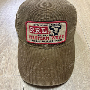[판매] RRL 웨스턴 코듀로이 볼캡