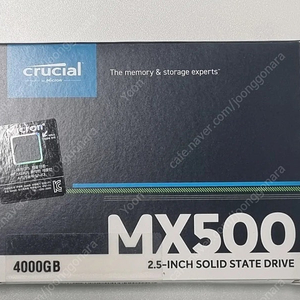 마이크론 Crucial MX500 4TB SSD