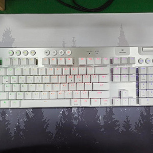 로지텍 G915 화이트 텍타일(갈축)무선 풀배열