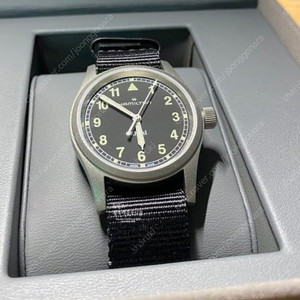해밀턴 카키필드 쿼츠 블랙 33mm 삽니다