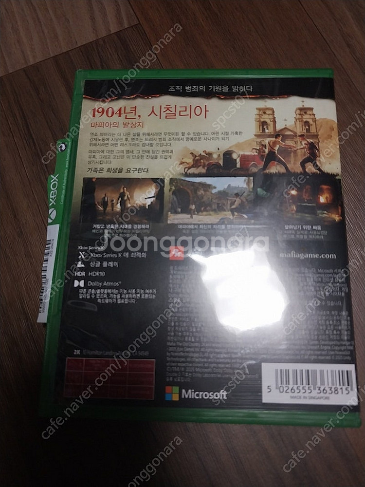 마피아 더 올드 컨트리 xbox--1
