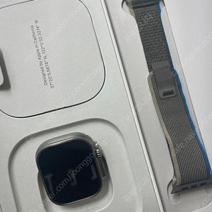 애플워치 울트라2 실버 49mm 애플케어+