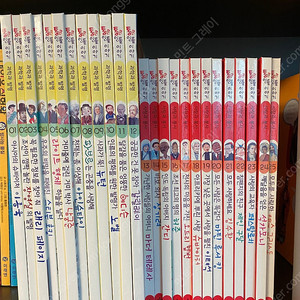 통큰인물이야기 세이펜버전100권+통큰경제동화 68권+초등1-1교과서 열권