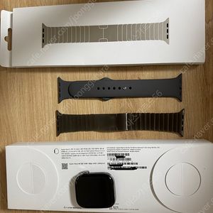 애플워치10 내추럴 티타늄 46mm + 정품 링크 브레이슬릿 새제품급 팝니다