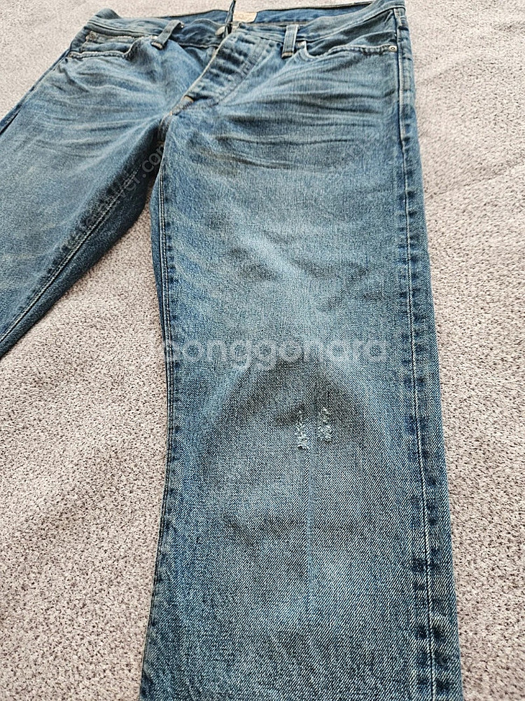 제이크루 카이하라 원단 셀비지 데님 중청 유니 풀카운트...--4