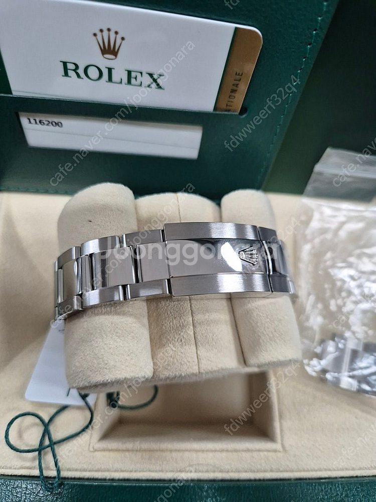 로렉스 116200 블랙 로만--1