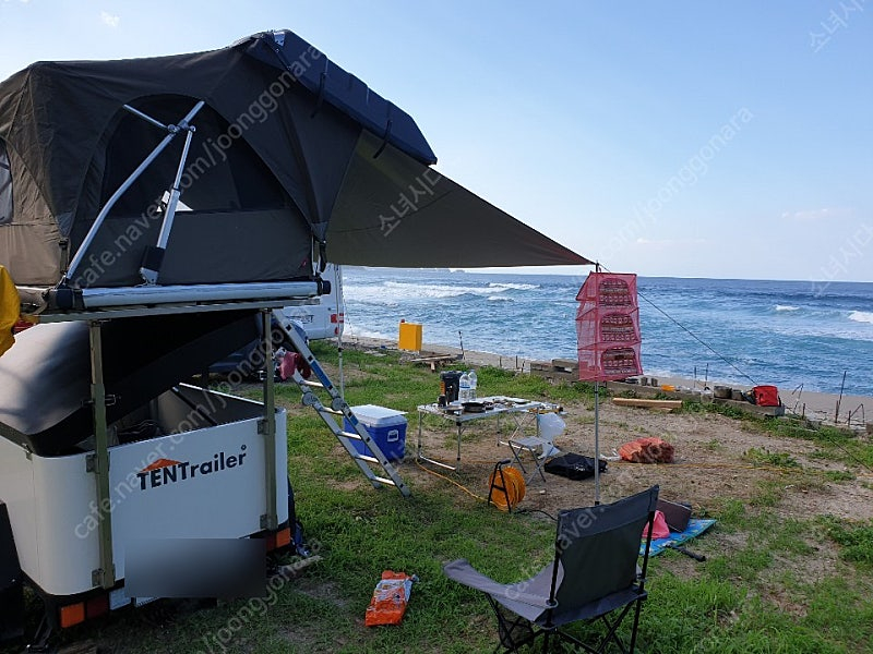 t1 신화트레일러+전동텐트+m어닝텐트 팝니다 이미지