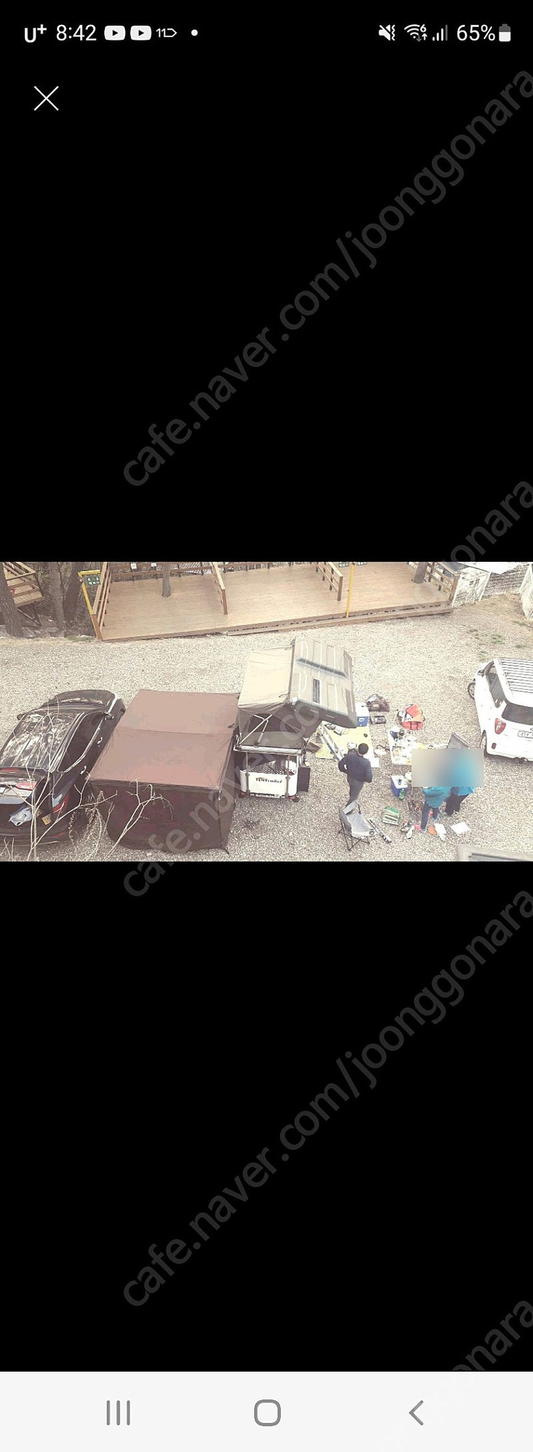 t1 신화트레일러+전동텐트+m어닝텐트 팝니다 이미지