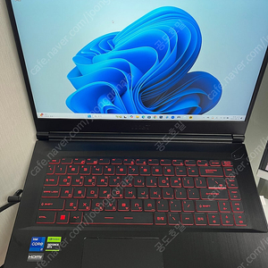 MSI Thin GF63 RTX 4050 15.6인치 게이밍 노트북 급처분