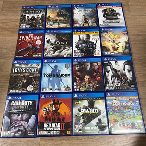 Ps4 플스 게임 타이틀 팝니다.