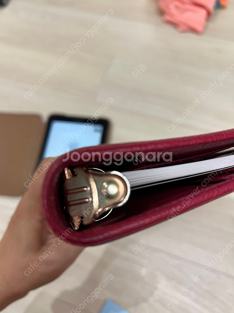 백작 바인더맵 가죽 바인더 마르살라 20공--7