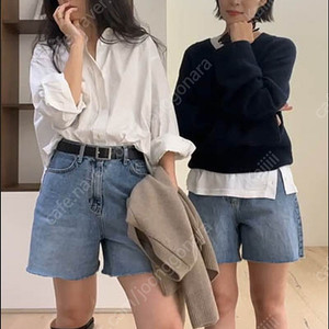 유메르 테르 데님 쇼츠 terre denim shorts 새상품