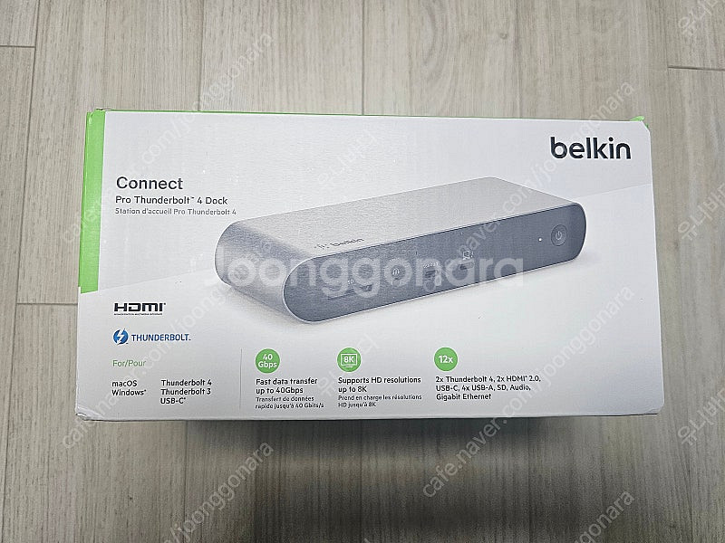 벨킨 썬더볼트4 독 프로 INC006 / HP 썬더볼트...--0